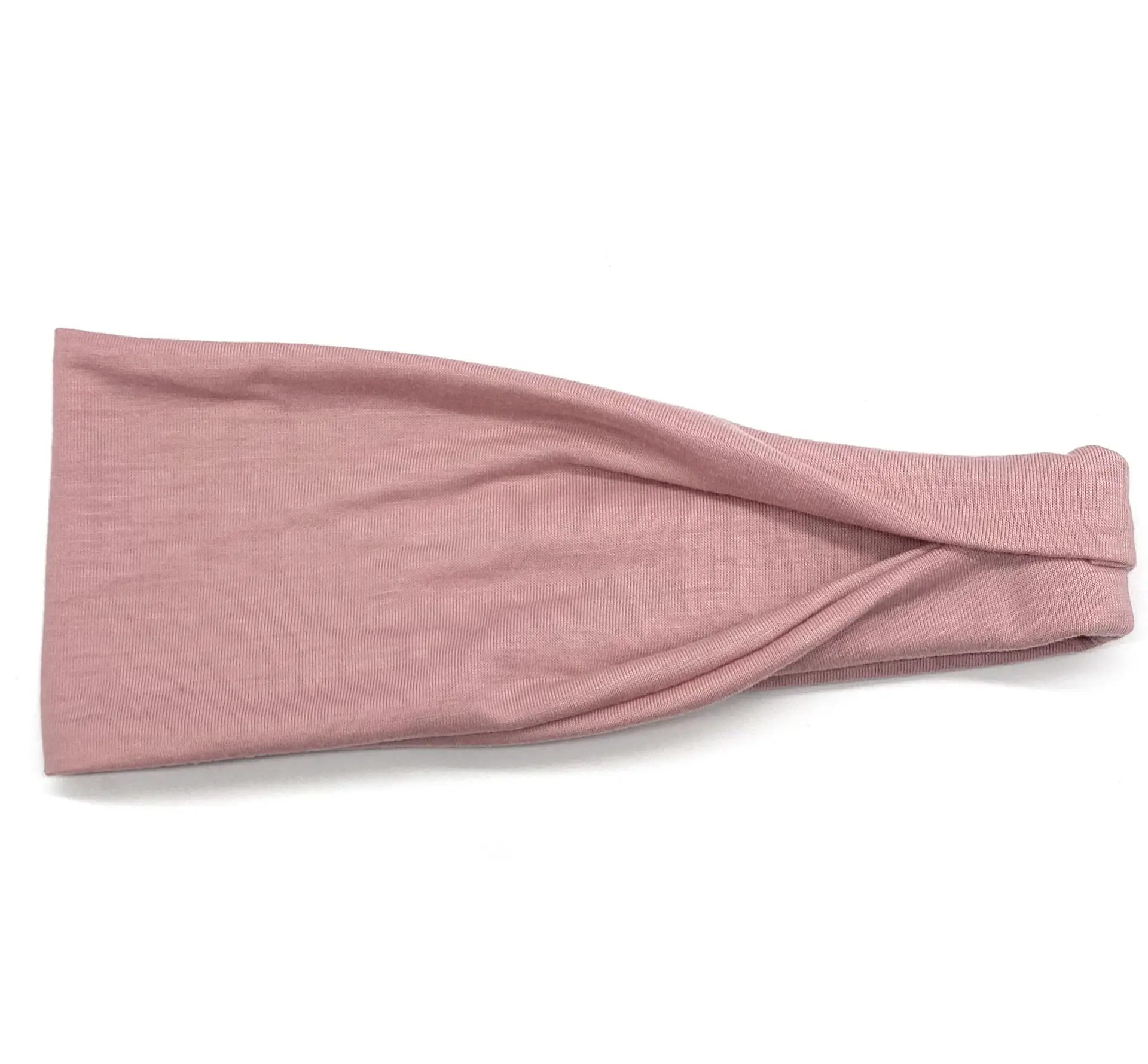 Men & Women Yoga Sweat Band Solid Color Stretch Cotton - Image 27
