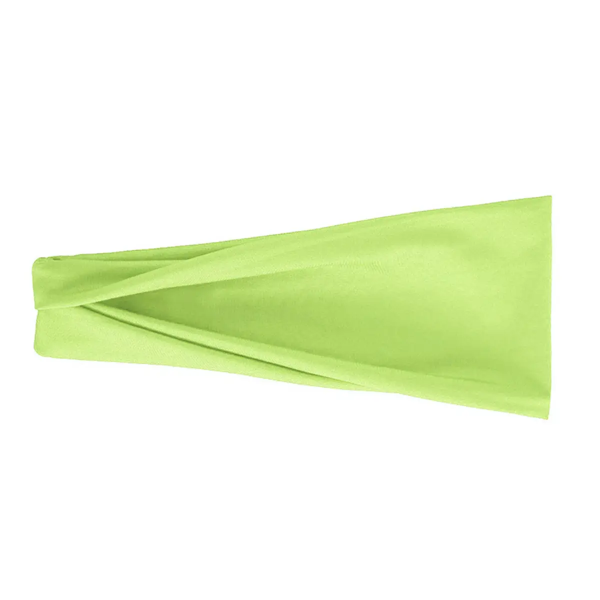 Men & Women Yoga Sweat Band Solid Color Stretch Cotton - Image 29