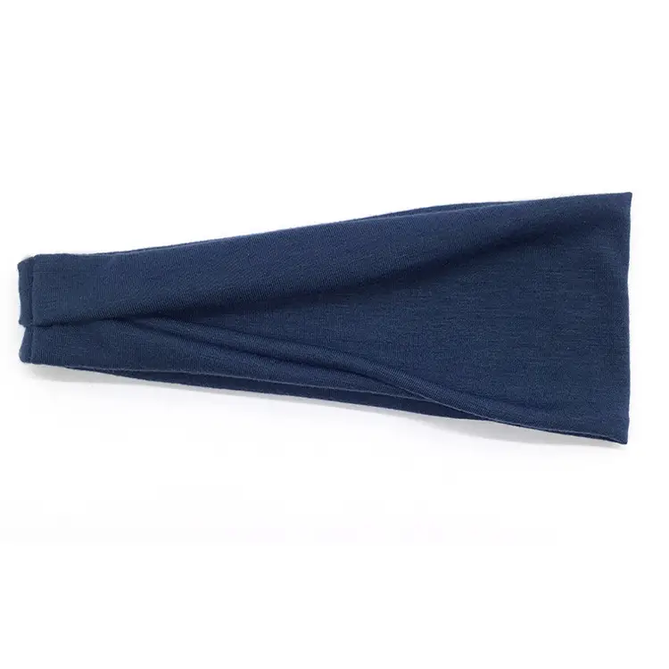 Men & Women Yoga Sweat Band Solid Color Stretch Cotton - Image 32