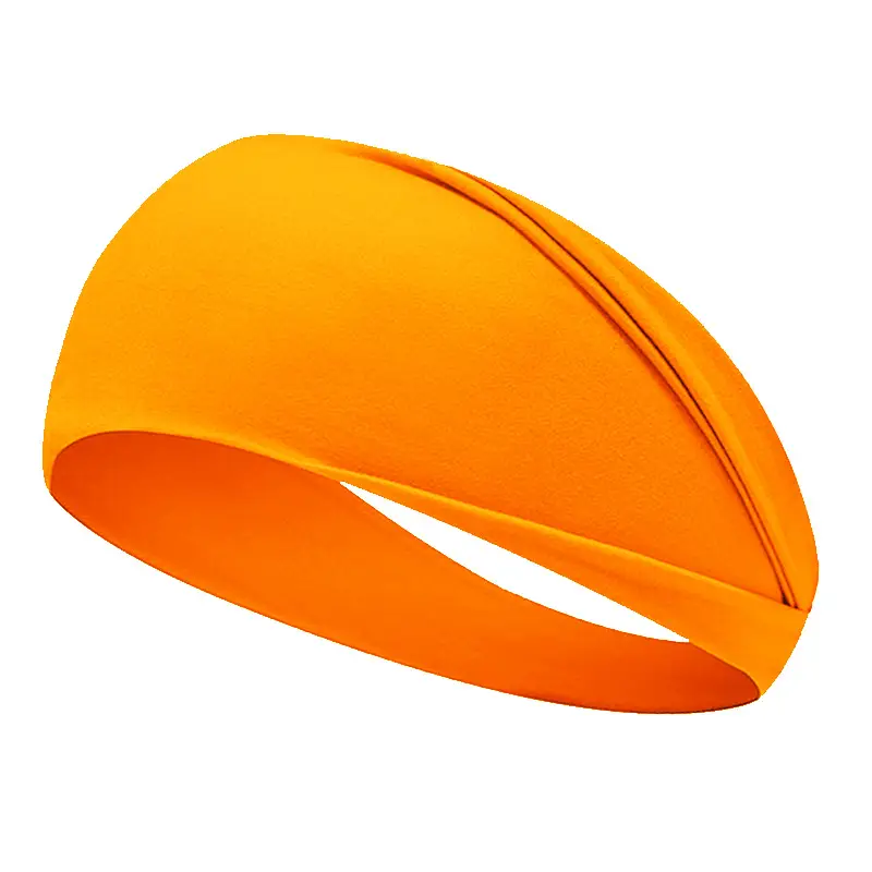 Men & Women Yoga Sweat Band Solid Color Stretch Cotton - Image 37