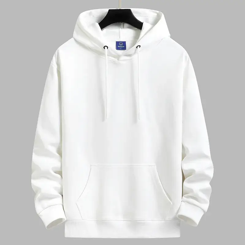 Men Green Cotton Hoodie Sweatshirt 2024