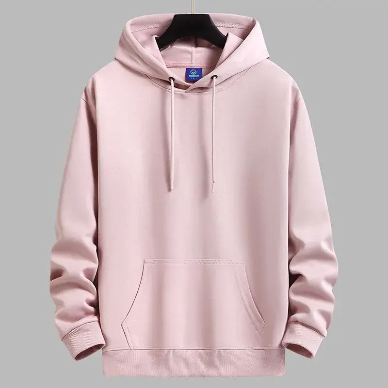 Men Green Cotton Hoodie Sweatshirt 2024