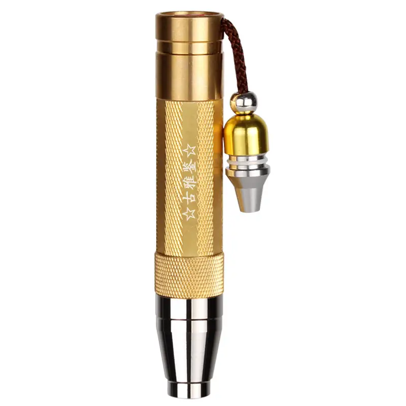 Rechargeable Highlighting Flashlight with Jade Stone Design - Image 15