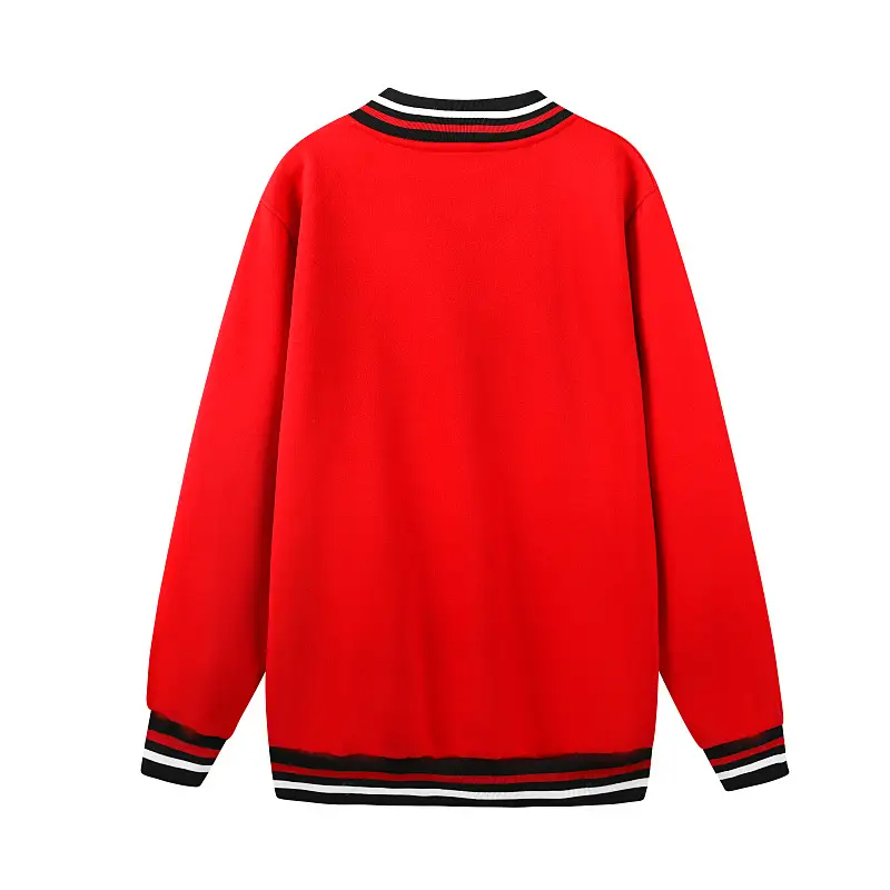 Black Long Sleeve Winter Baseball Uniform Sweater - Image 2