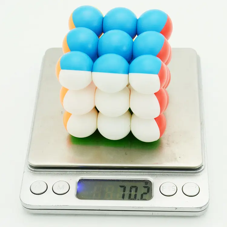 Yongjun Round Beads Third Order Rubik's Cube Color Bottled - Image 4