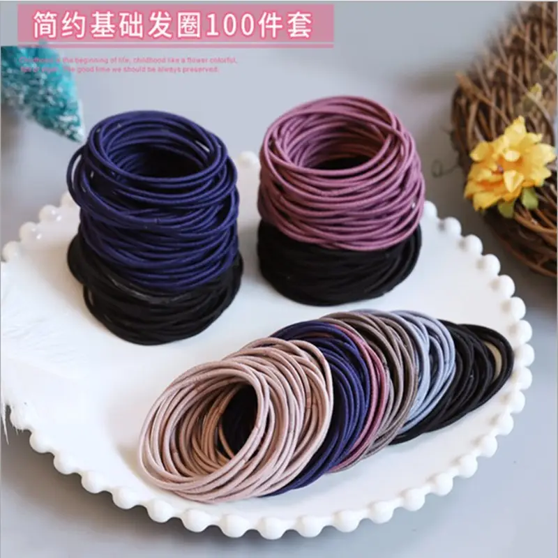 Seamless Thin Hair Rings for Kids & Adults - Image 9