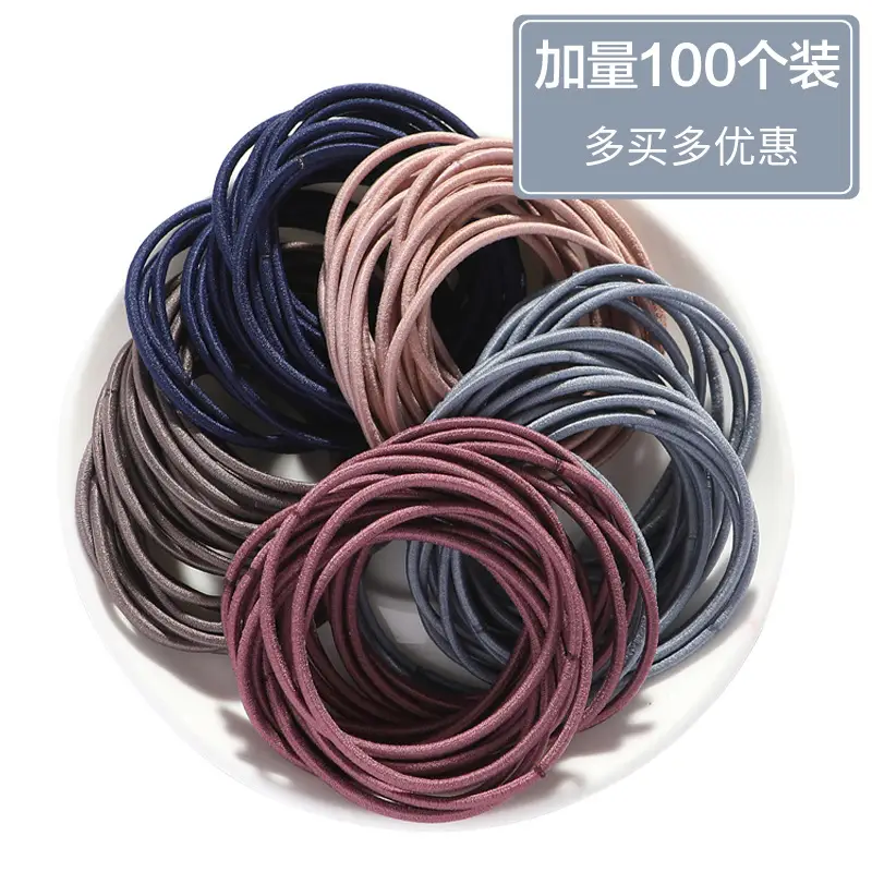 Seamless Thin Hair Rings for Kids & Adults - Image 10