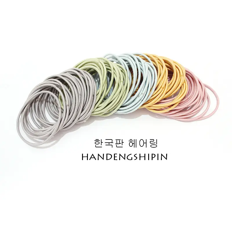 Seamless Thin Hair Rings for Kids & Adults - Image 3