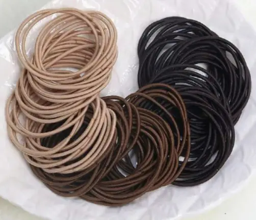Seamless Thin Hair Rings for Kids & Adults - Image 6