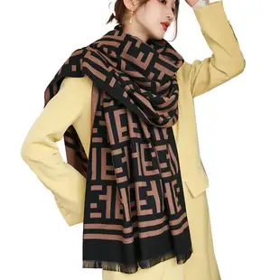 Muslim Scarf Green Plaid Windproof Neck Cover — feature 5