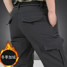 New Men's Loose Waist Pure Cotton Straight Pants — feature 1