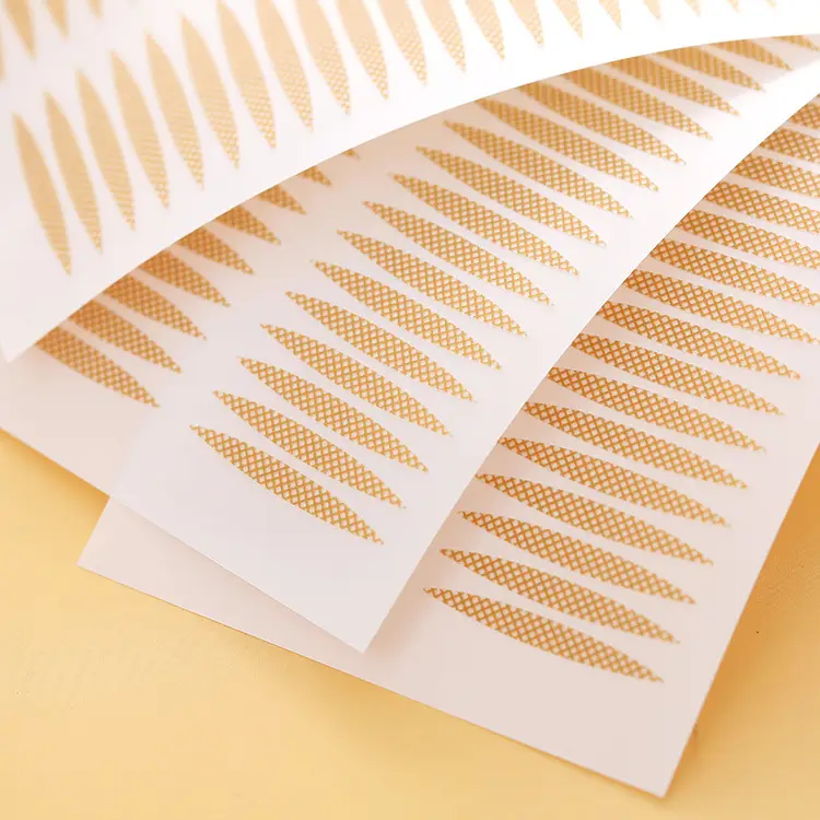 Magic Beauty Olive Eyelid Sticker Pearlescent Bottom Grid