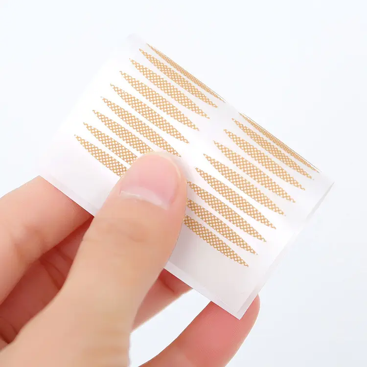 Magic Beauty Olive Eyelid Sticker Pearlescent Bottom Grid