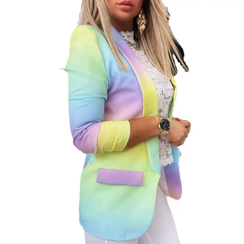Women's White Cactus Embroidered Suit Set Winter Long Sleeve - Image 14