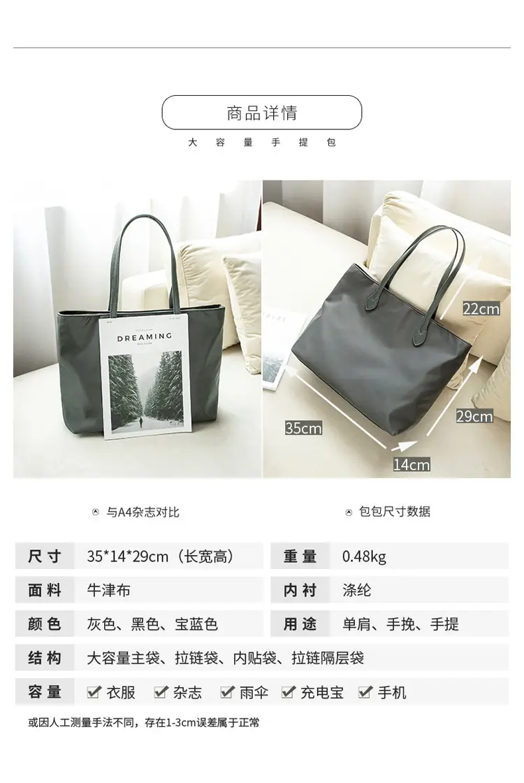 New Style Grey Shoulder Bag for Women 2024 — feature 12
