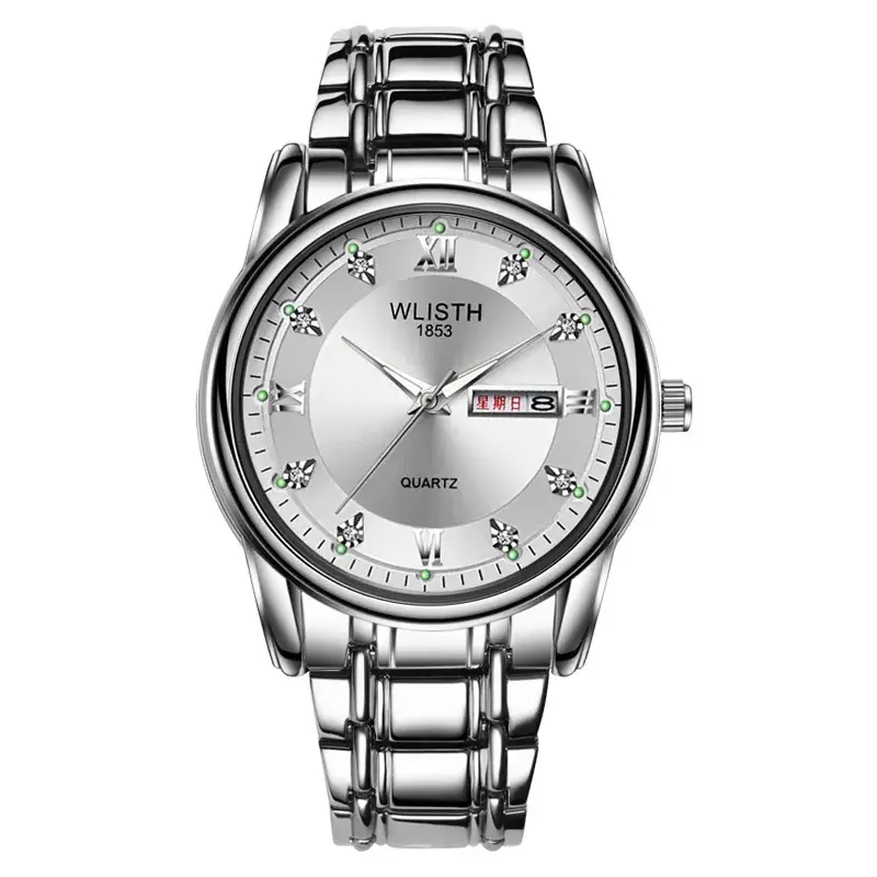Men's Swiss Quartz Watch 200mm Luminous Black