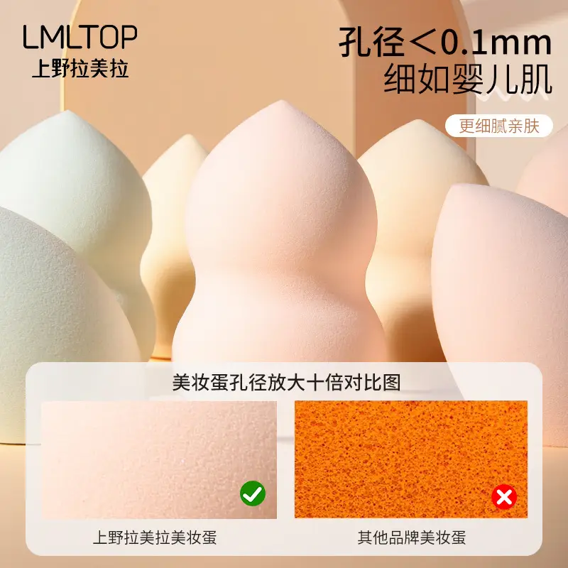 Hydrophilic Gourd Sponge Powder Puff for Makeup - Image 5