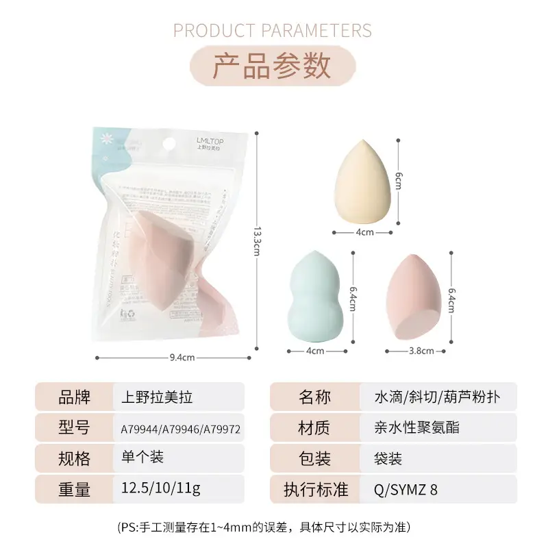 Hydrophilic Gourd Sponge Powder Puff for Makeup - Image 7