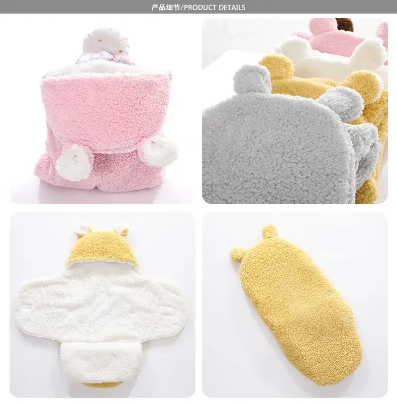 Baby Velvet Blanket Winter Warm Cross Border — feature 10