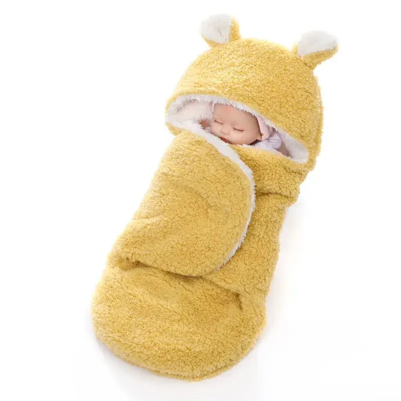Baby Velvet Blanket Winter Warm Cross Border - Image 2