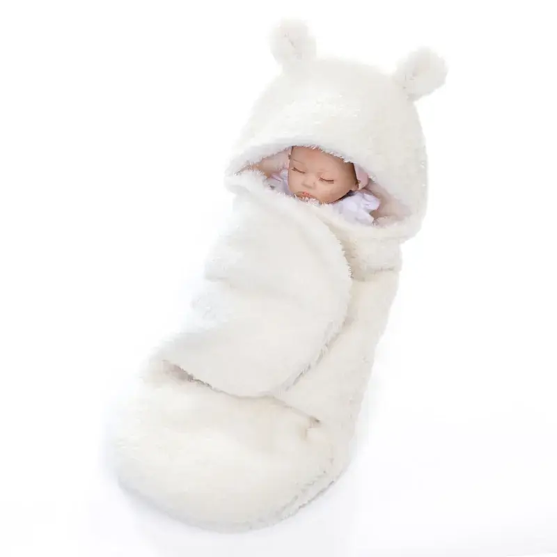 Baby Velvet Blanket Winter Warm Cross Border - Image 4