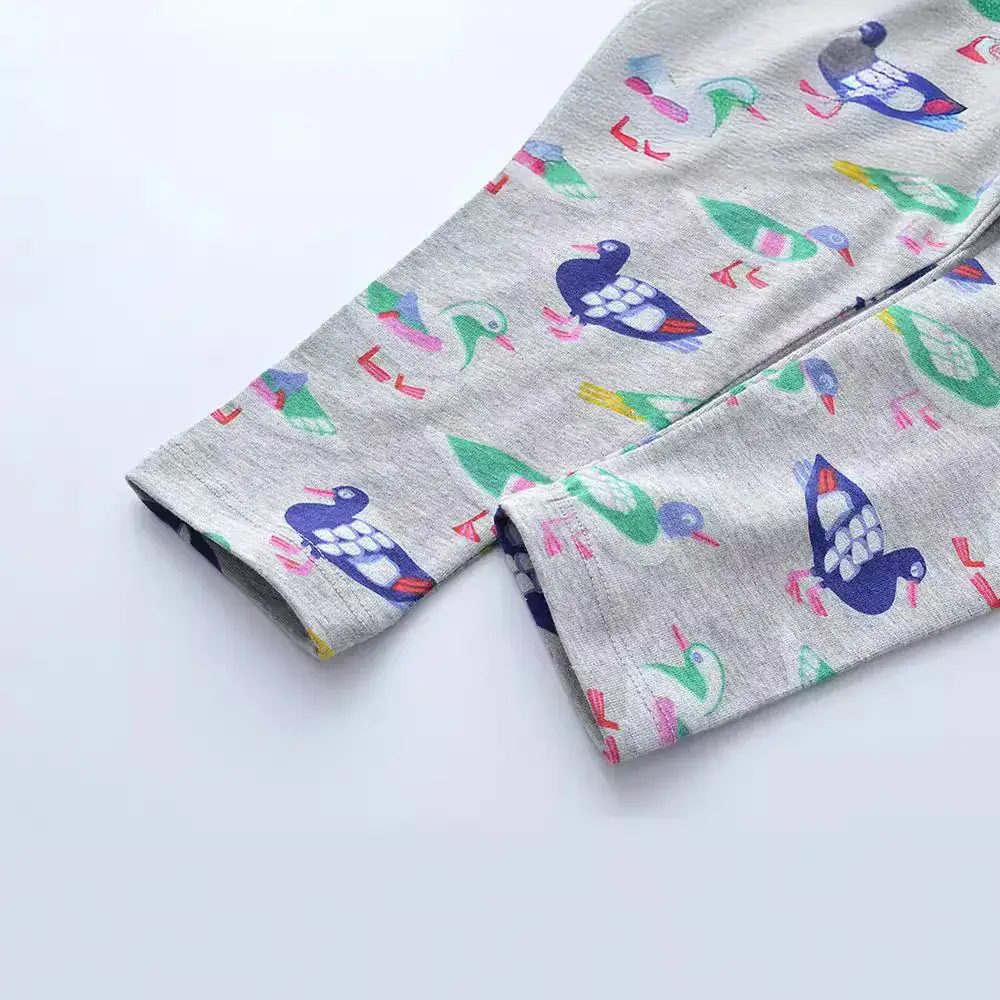 Girls Cotton Printed Leggings Spring Autumn - Image 4