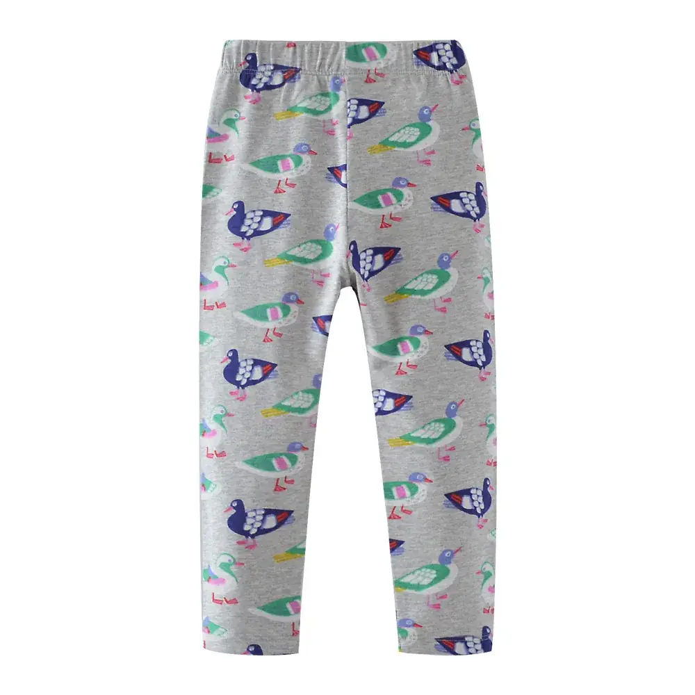 Girls Cotton Printed Leggings Spring Autumn - Image 5