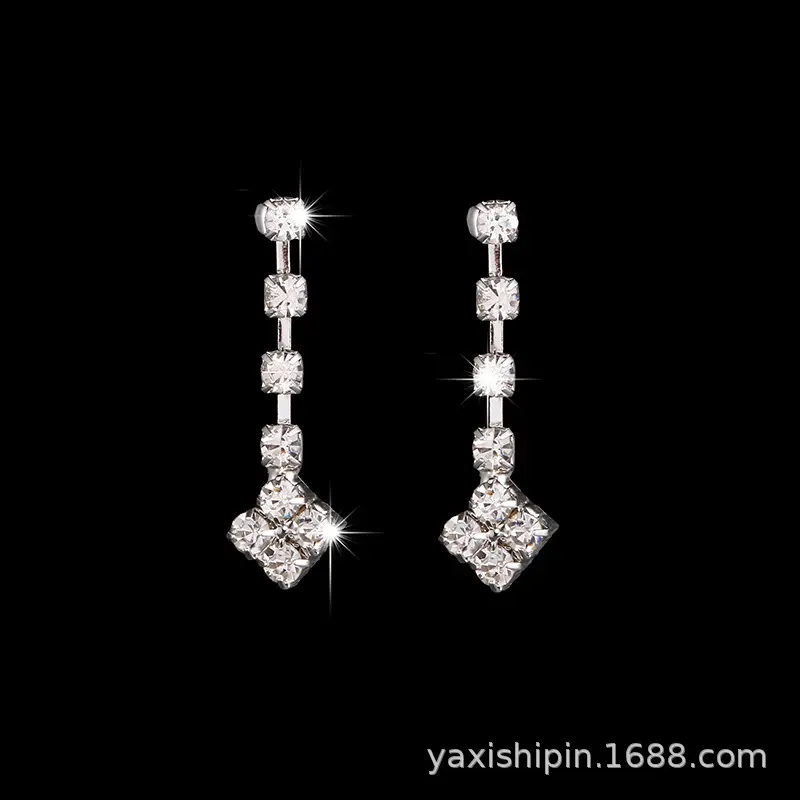 2019 High-End Bridal Jewelry Set with Claw Chain & Earrings - Image 5