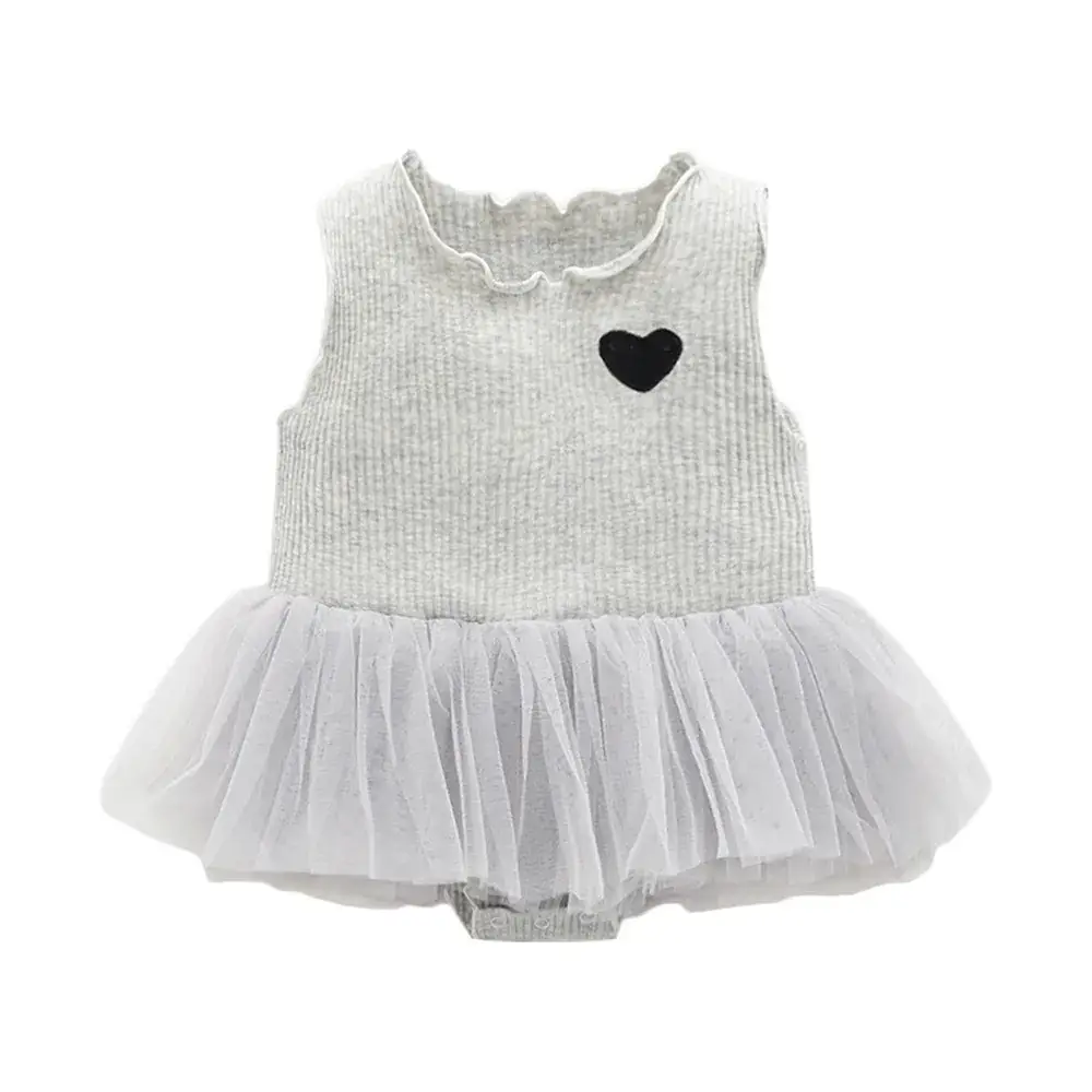 Baby Skirt Pure Cotton Western Style Newborn Siaman Cute Love Suit - Image 8