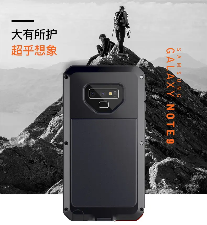 Samsung Galaxy Note9 Protective 3-Point Waterproof Case — feature 3