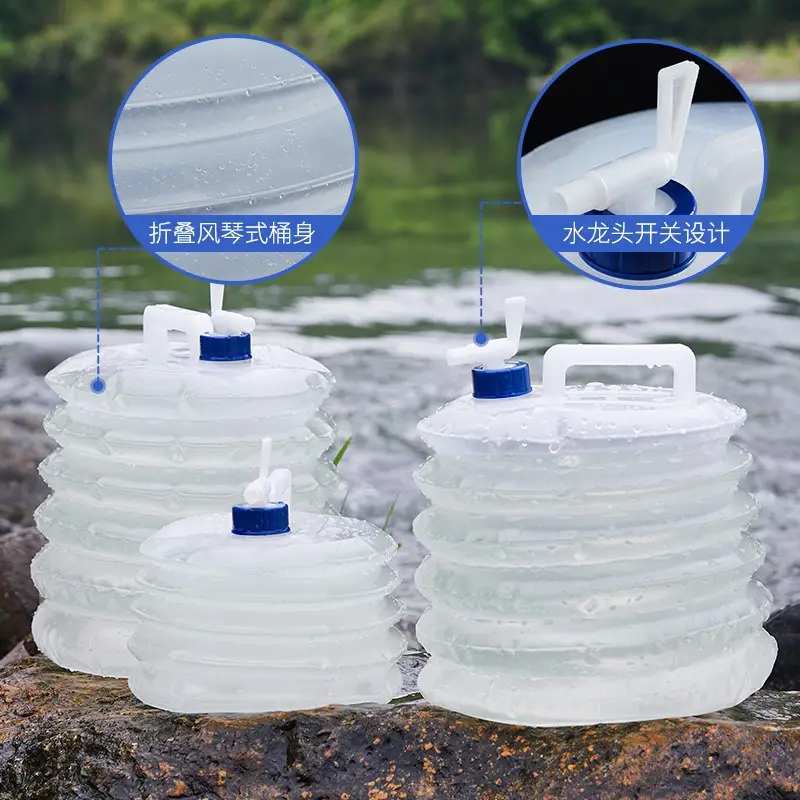 15L Folding Water Bucket for Camping & Travel - Image 6