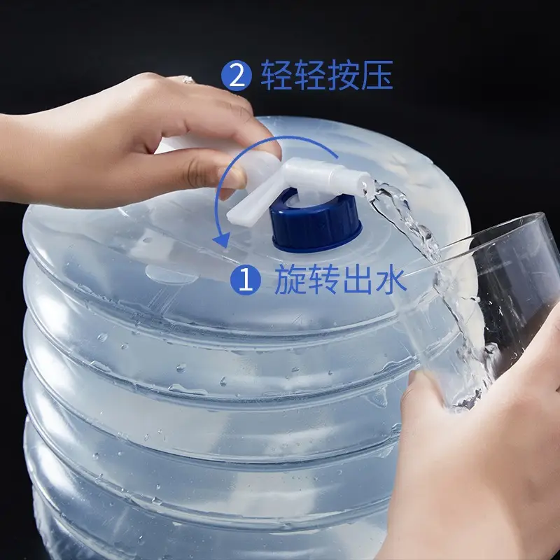 15L Folding Water Bucket for Camping & Travel - Image 7