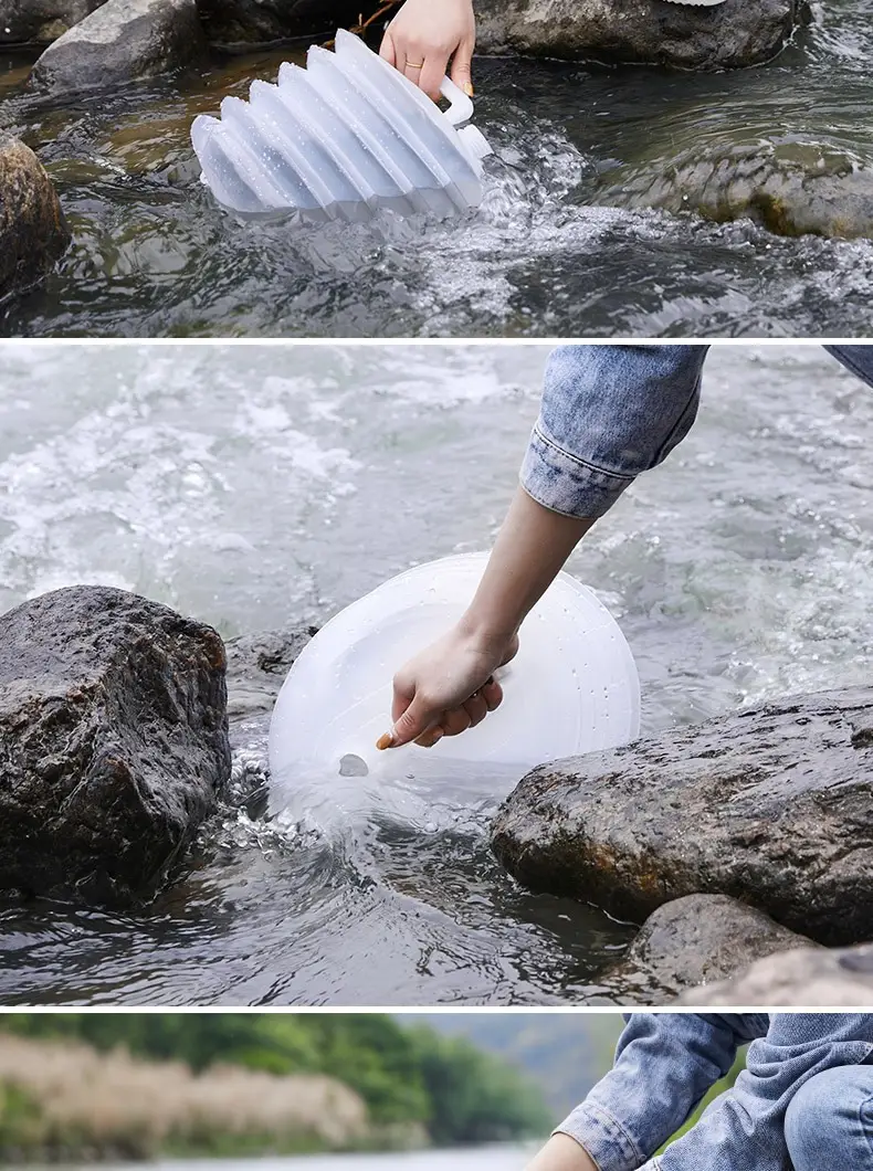 15L Folding Water Bucket for Camping & Travel — feature 10