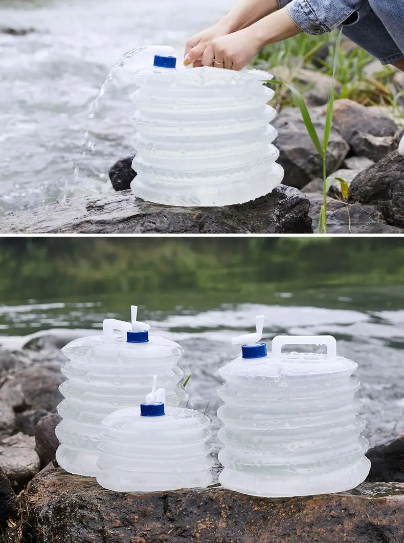 15L Folding Water Bucket for Camping & Travel — feature 11
