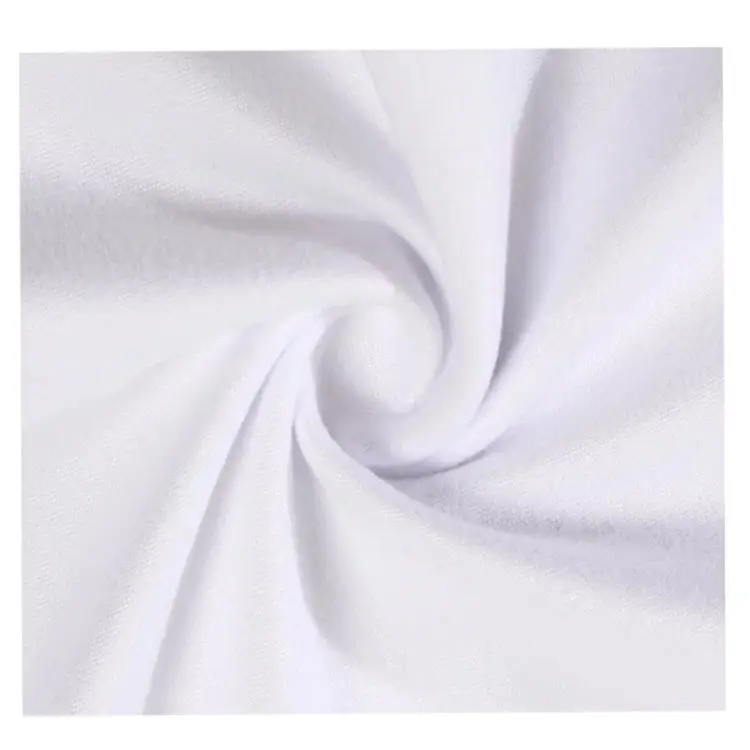 White Long Sleeve T-Shirt with Custom Logo Heat Transfer Print - Image 3