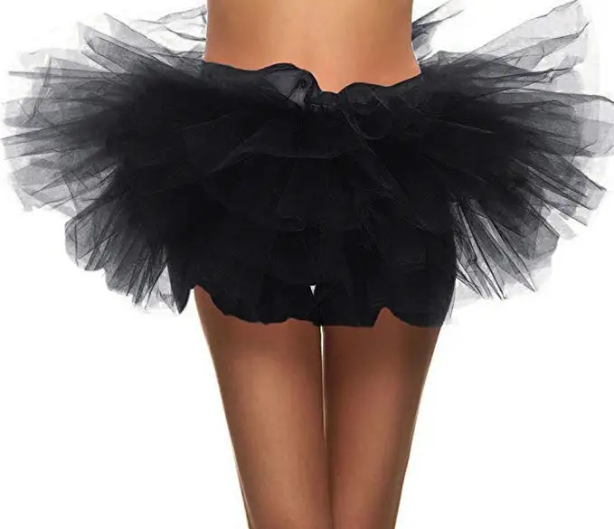 Pink Puffy Tulle Dance Skirt for Women - Image 16