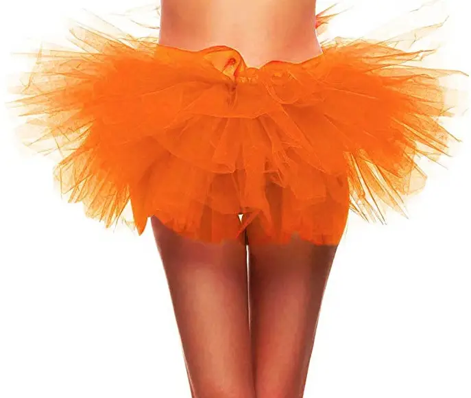 Pink Puffy Tulle Dance Skirt for Women - Image 12