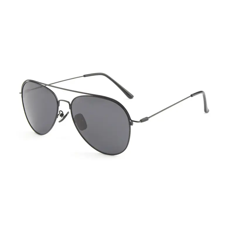 2026 Metal Sunglasses for Men Grey Aviator Style