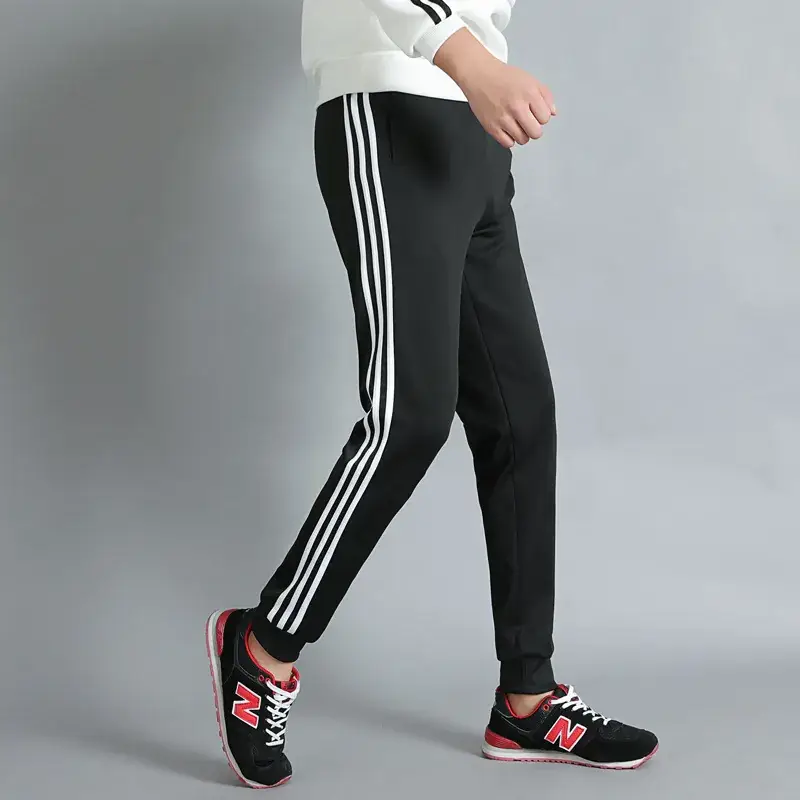 2019 Kids Fleece Straight-leg Pants Black All-match - Image 19