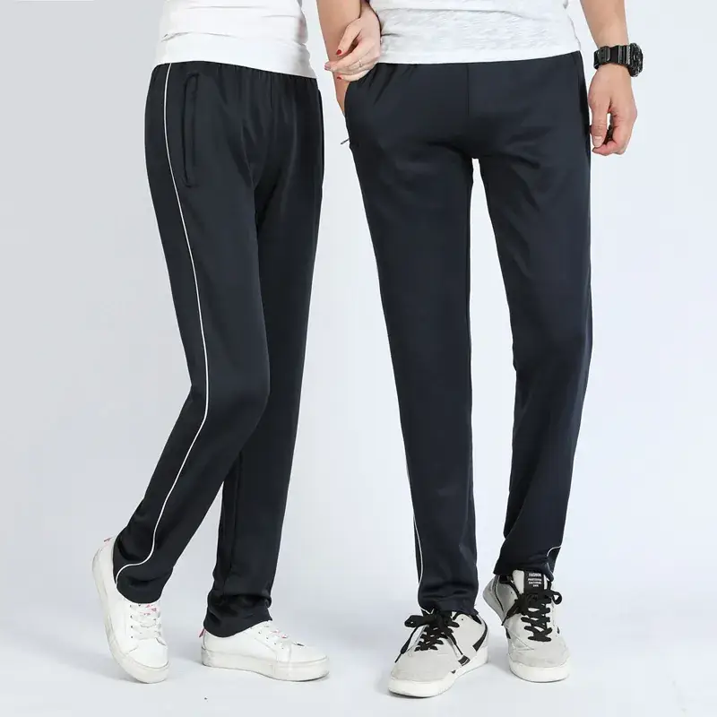 2019 Kids Fleece Straight-leg Pants Black All-match - Image 3