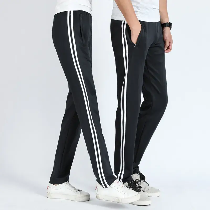 2019 Kids Fleece Straight-leg Pants Black All-match - Image 7