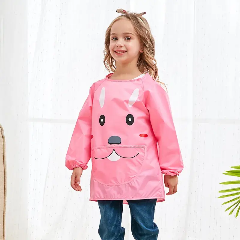 Pink Bunny Baby Overalls for Girls Long Sleeve - Image 6