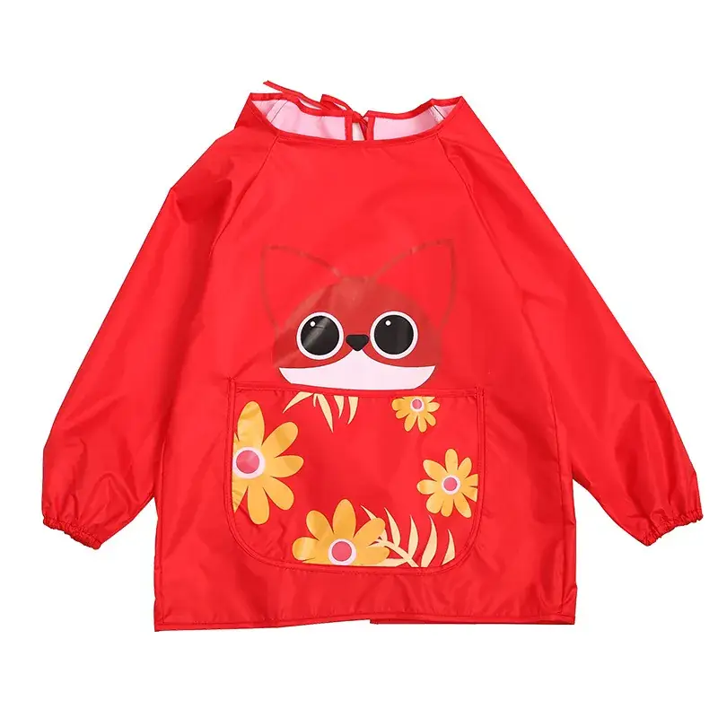 Red Cartoon Baby Hoodie with Flower Design - Image 9
