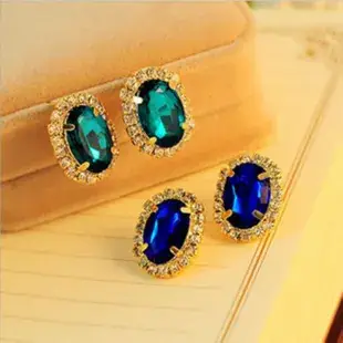 Silver White Bottom Flower Sapphire Earrings for Women — feature 6