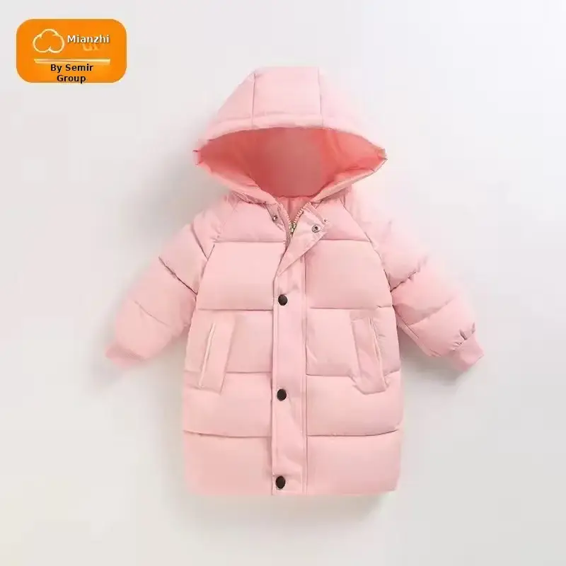 Kids Red Hooded Puffer Jacket 2025 Winter — feature 5