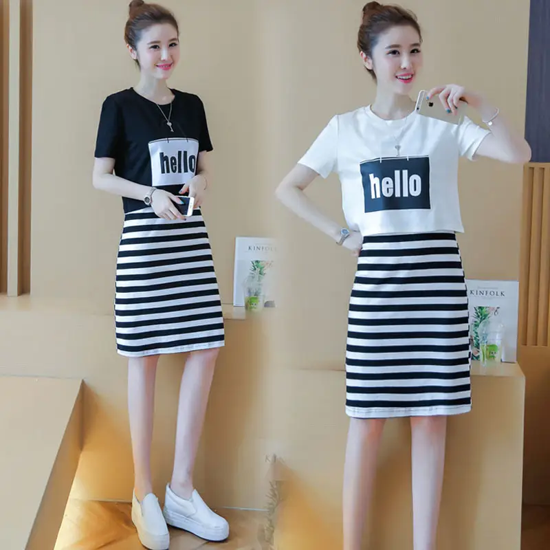 2026 Summer Korean Style Striped Dress for Women - Image 4