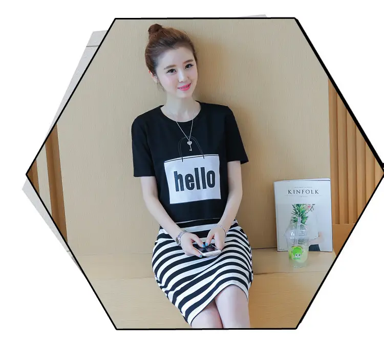 2026 Summer Korean Style Striped Dress for Women — feature 14