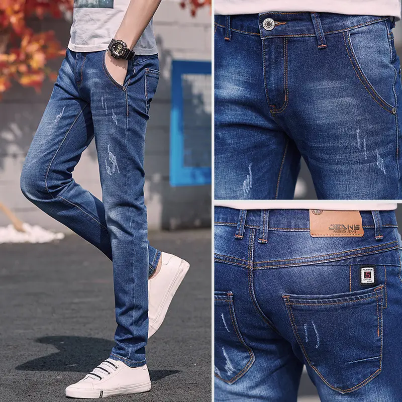 Men's Slim Fit Jeans Spring Autumn 2025 New - Image 9