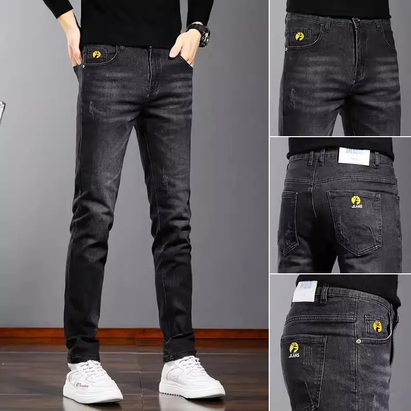 Men's Slim Fit Jeans Spring Autumn 2025 New - Image 3