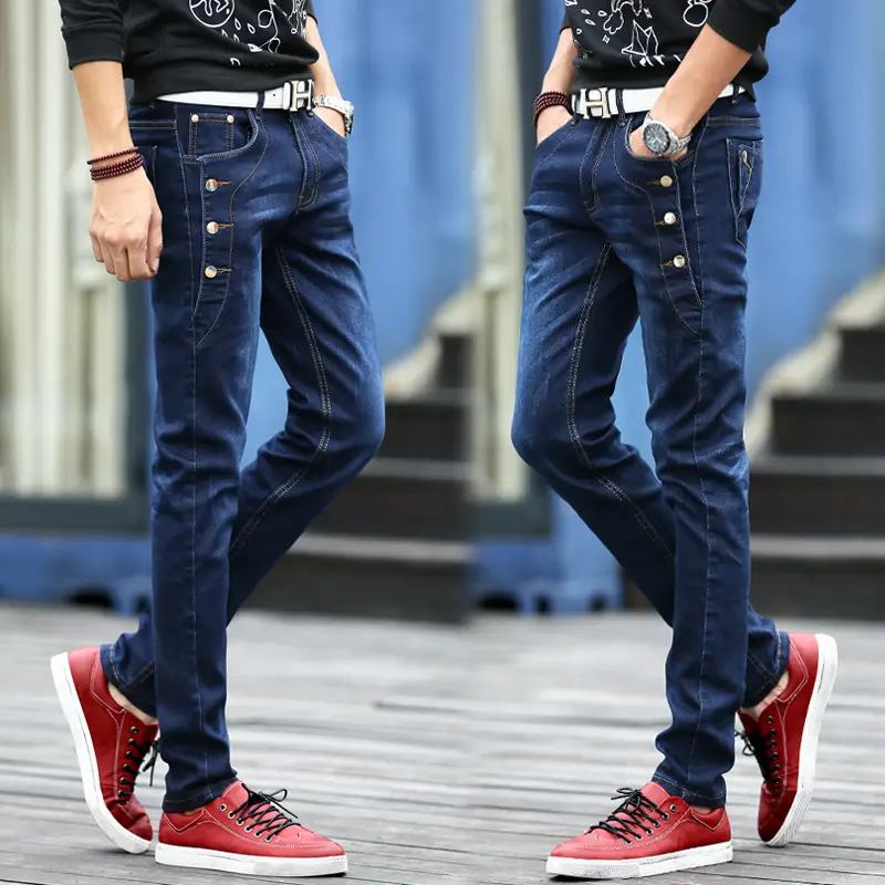 Men's Slim Fit Jeans Spring Autumn 2025 New - Image 5